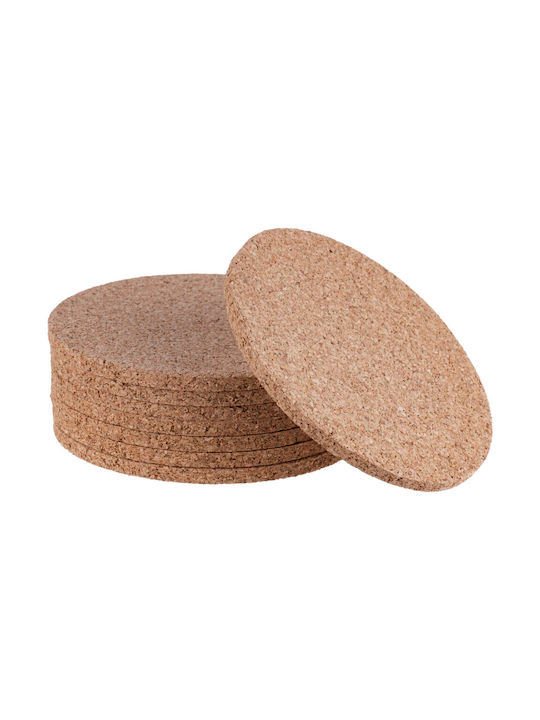 Round Coaster made of Felt 10cm 8pcs