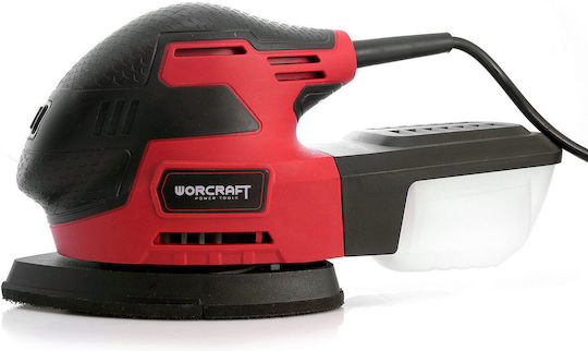 Worcraft Τριβείο Δέλτα 220W με Σύστημα Αναρρόφησης