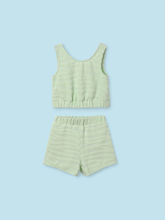 Mayoral Kids Set with Shorts Summer 2pcs Green