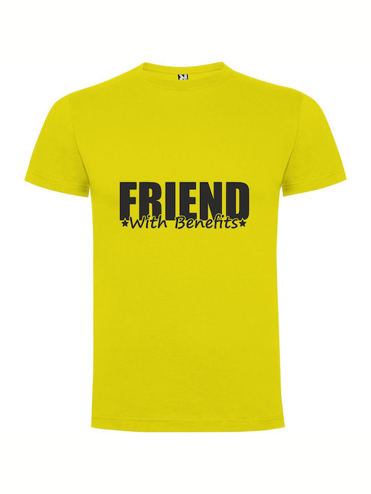 iLovePrints T-shirt Yellow Cotton