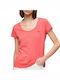 Superdry Damen T-Shirt Koralle