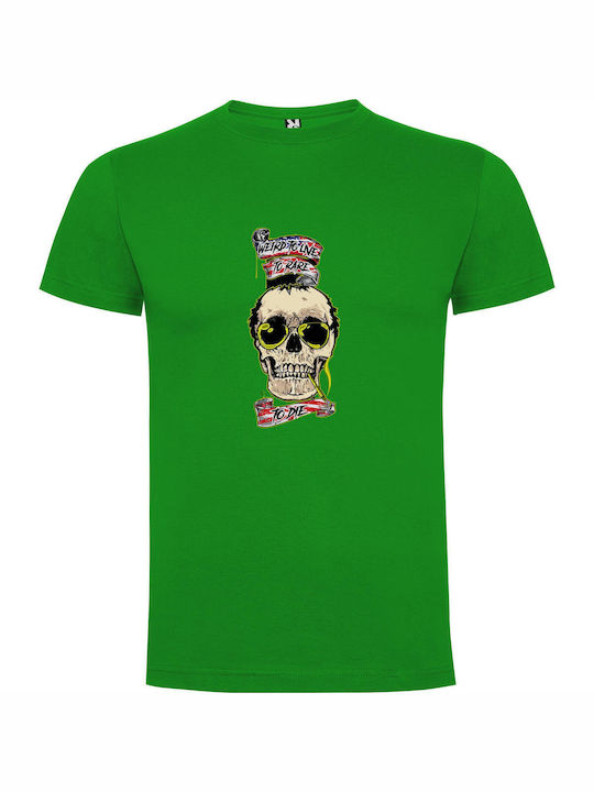 iLovePrints T-shirt Green Cotton