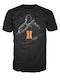 Difuzed Call Duty Black Ops 2 T-shirt Schwarz