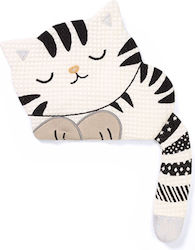 Babyono Baby-Windeln Cuddly Rustle Kitty Blink&shine Weiße