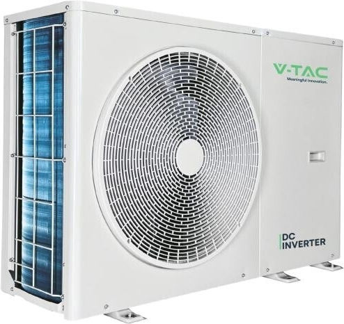 V-TAC Топлопомпа 10кВт Едната фаза 60°C Моноблок