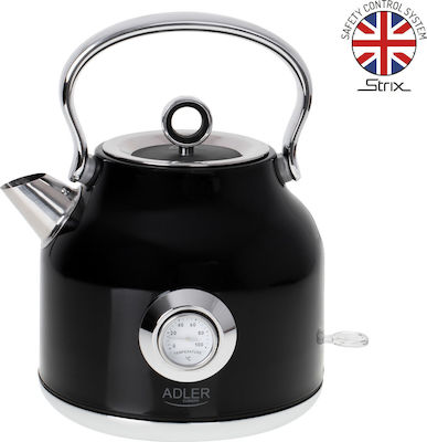 Adler Kettle 1.7lt 2200W Black