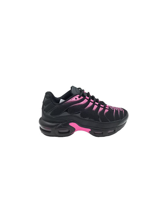 Jomix Damen Sneakers Black / Fuchsia