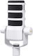 Rode PodMic W Δυναμικό Microphone XLR Shock Mounted for Studio in White Color