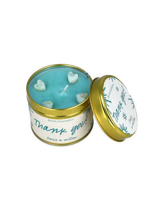 Bomb Cosmetics Αρωματικό Κερί Tinned Candle σε Βάζο Ροζ