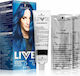 Schwarzkopf Live Ultra Brights oder Pastel Temporärer Farbstoff für Haar 095 Electric Blue 50ml
