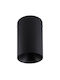 Vito Single Spot with Socket GU10 in Black Color