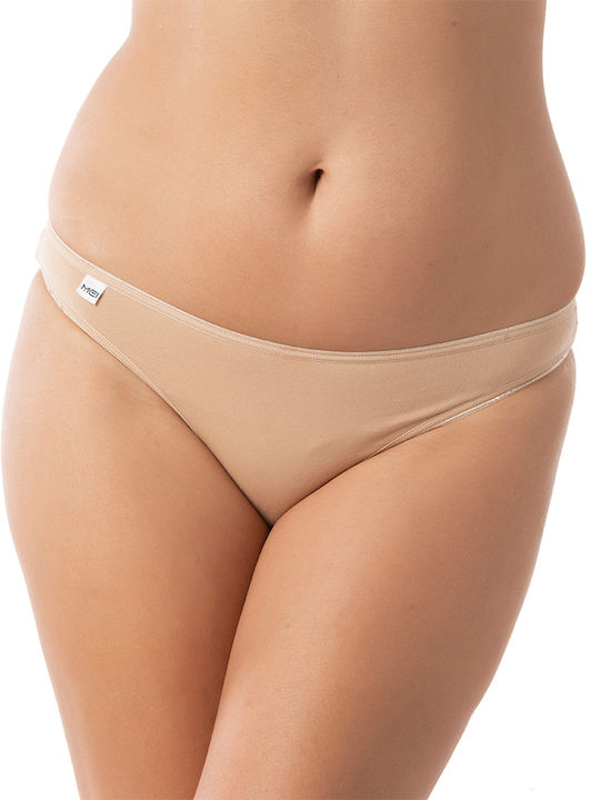 MEI Cotton Women's Slip Beige