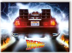 Aquarius Back To The Future Outatime Magnet 6.3x8.9cm