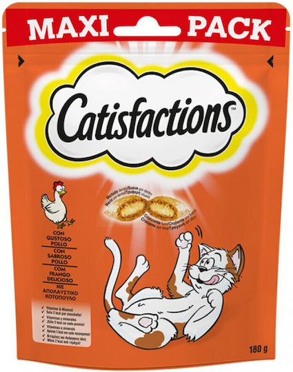 Catisfactions Лакомства с Пилешко за Възрастни Котки 180гр