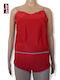 Levi's Women's Lingerie Top Checked Red