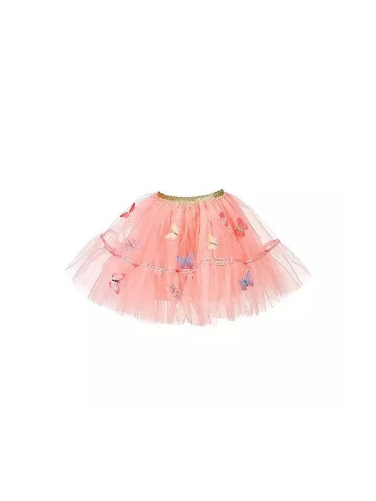 Kidslife Παιδική Φούστα Τουτού Τούλινη Ροζ