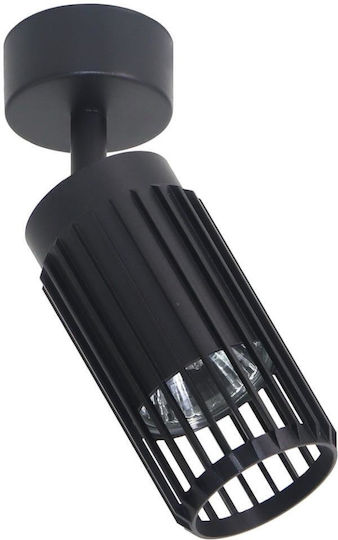 Eko Light Single Spot with Socket GU10 in Black Color