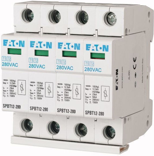 Eaton Panou de protecție împotriva fulgerelor Tipul T1 / T2 Tetrapol