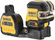 DEWALT Linear Laser Level Green Beam 18V with Working Range 30m