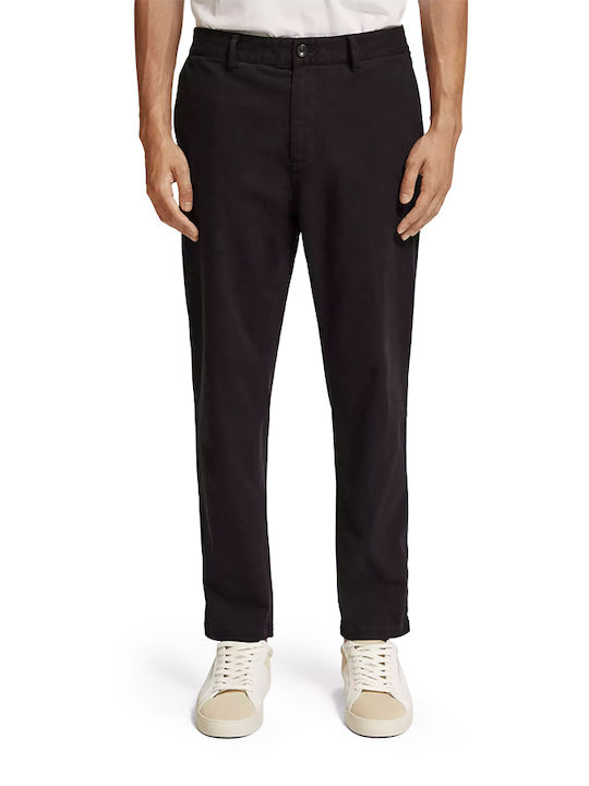 Scotch & Soda Drift Hose Chino Elastisch Black