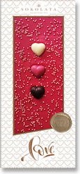 Agapitos Hearts He 3d Ruby Σοκολάτα Ruby με Φράουλα 100gr Agapitos Hearts He 3d Ruby Σοκολάτα Ruby με Φράουλα 100gr