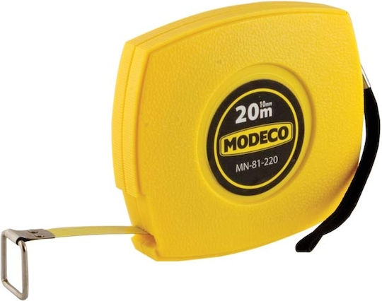 Modeco Maßband mit automatischem Rücklauf 30m