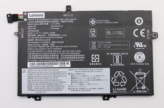 Lenovo Γνήσια Μπαταρία για ThinkPad L480 L580