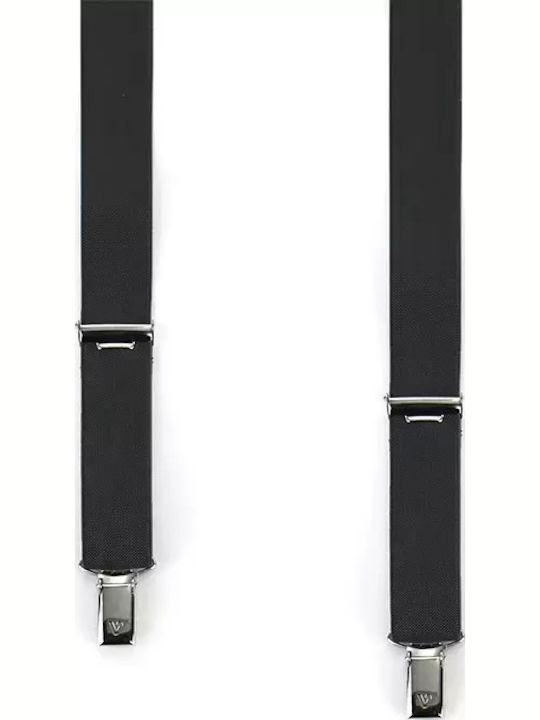 Victoria Suspenders Monochrome Gray