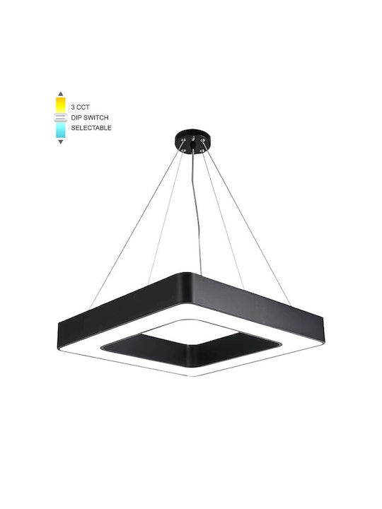 Vito Pendant Light LED Suspension with Warm White Light Black