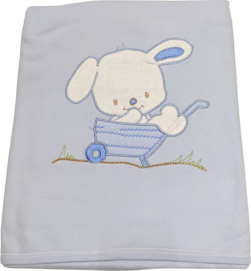 Bunny Bebe Nursery Swaddling Blanket Doggy 110x80cm