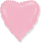 Balloon Foil Valentine's Day Heart Pink 46cm