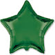 Balloon Foil Jumbo Star Green 81cm