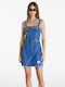 Calvin Klein Mini Dress Blue