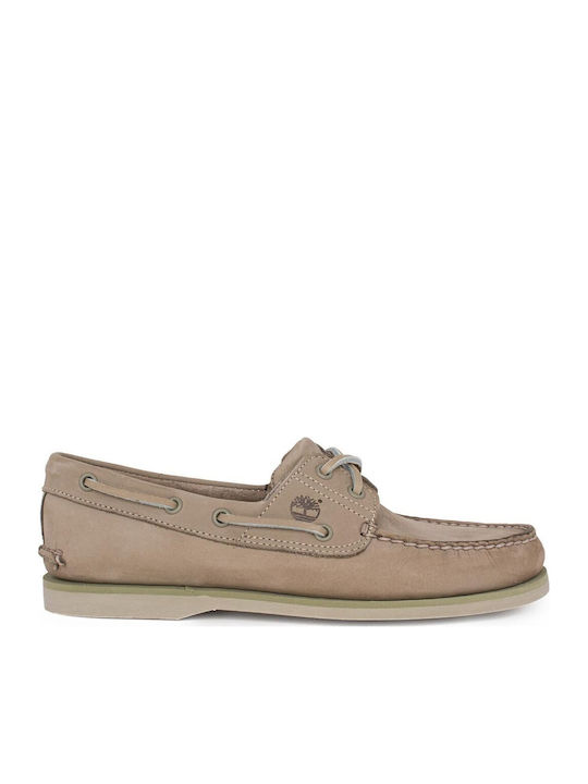 Classic Boat 2eye Men's Moccasins Beige