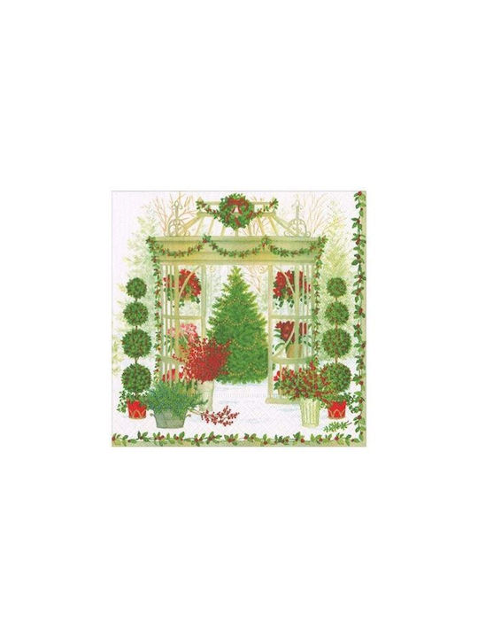 Caspari Set Christmas Napkins 20pcs