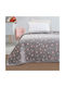 Sunshine Κουβέρτα Fleece Stars Φωσφορίζουσα Pink 160x220εκ.