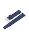 Rubber Strap Blue 20mm