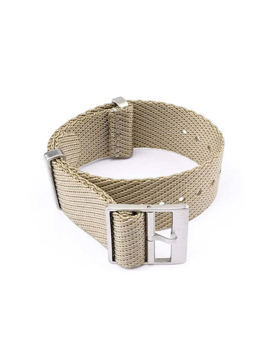 Fabric Strap Nato Brown 22mm