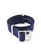 Fabric Strap Nato Blue 18mm