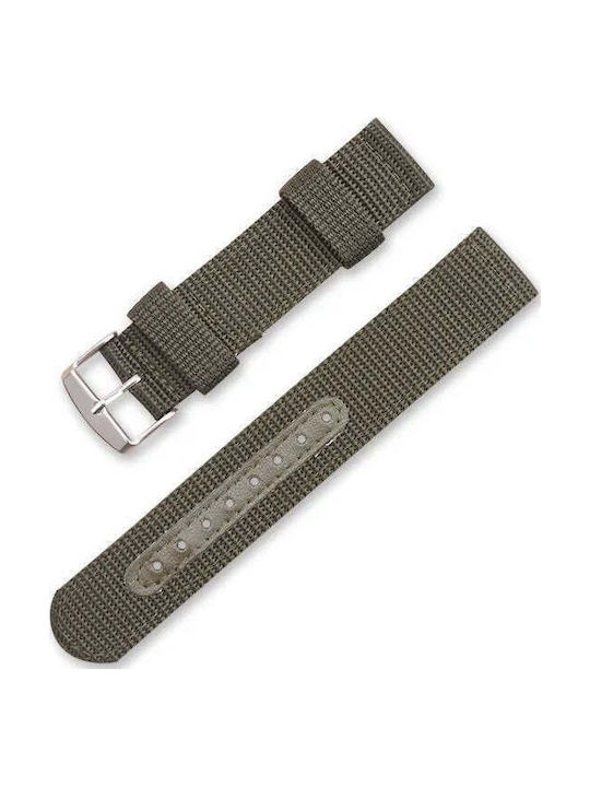 Riemen aus Stoff Grün 24mm