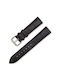 Leather Strap Black 21mm