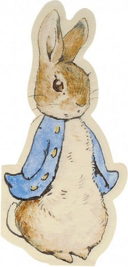 Χαρτοπετσέτες Peter Rabbit 20x9.2εκ. 20τμχ