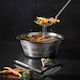 Rosle Stainless Steel Mixing Bowl Capacity 3.5lt with Diameter 27cm and Height 27cm.