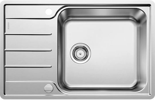 Blanco Lemis Xl 6 S-if Compact 525110 Drop-In Sink Inox Brushed W78xD50cm Gray