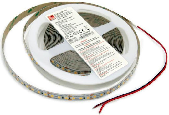 Adeleq Ταινία LED 12V Θερμό Λευκό Φως 5m Τύπου SMD2835