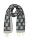 Potre Women's Wool Scarf Black