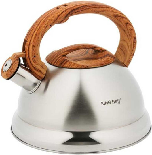KING Hoff Kettle Stainless Steel Silver 3000ml