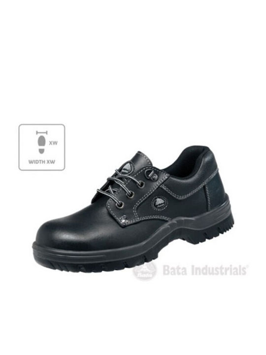 Bata Industrials Low Work Black S3 with Certification FO , SRA,WRU