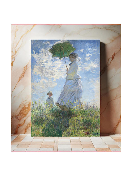 Claude Monet's Madame Tablou pe Pânză 50x80cm