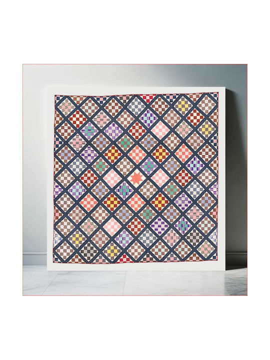 Quilt Картина Тъкан 110x110см